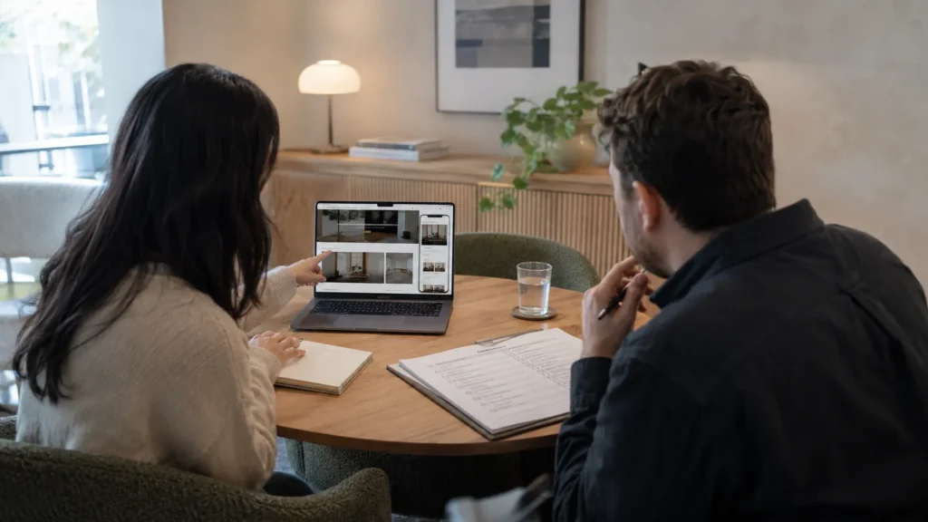 Small-business website undergoing a broader annual review.
